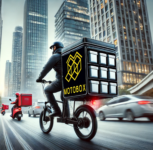 Delivery bag for motorcycle