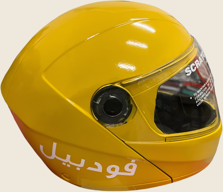 Motobox Rider helmet with logo