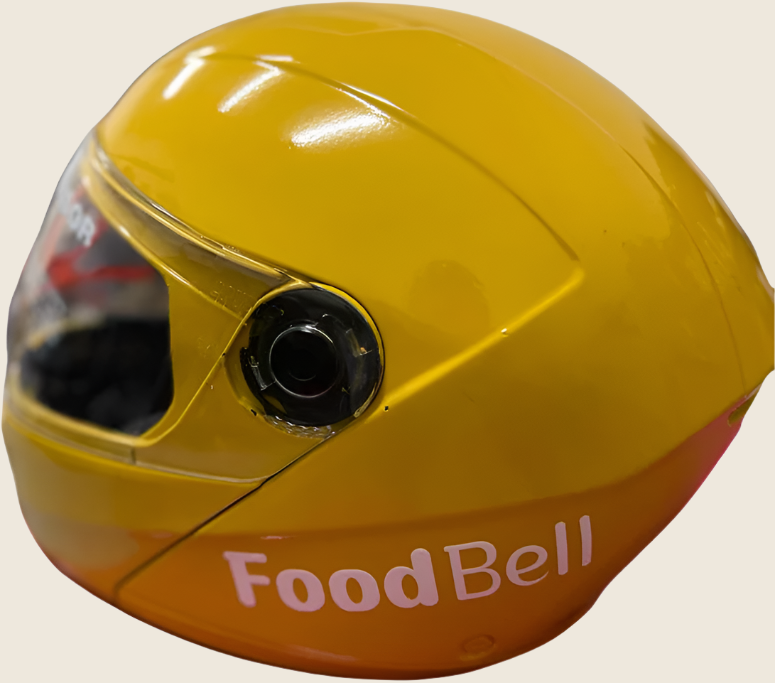 Motobox Rider helmet with logo for Bike